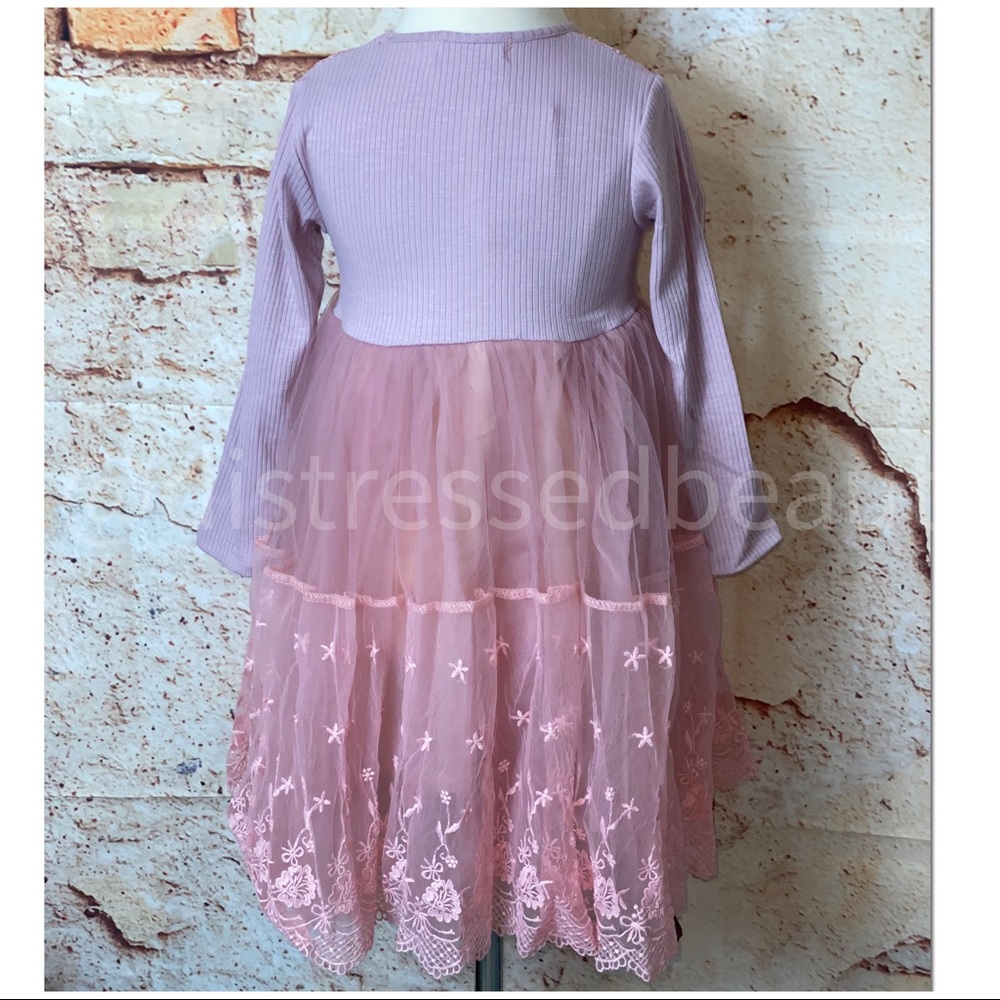 ❌ Pink Baby Doll Princess Lace Dress - Picture 6 of 16